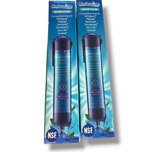 Clatterans Set of 2 Replacement Water Filter 3 EDR3RXD1 4396841 New
